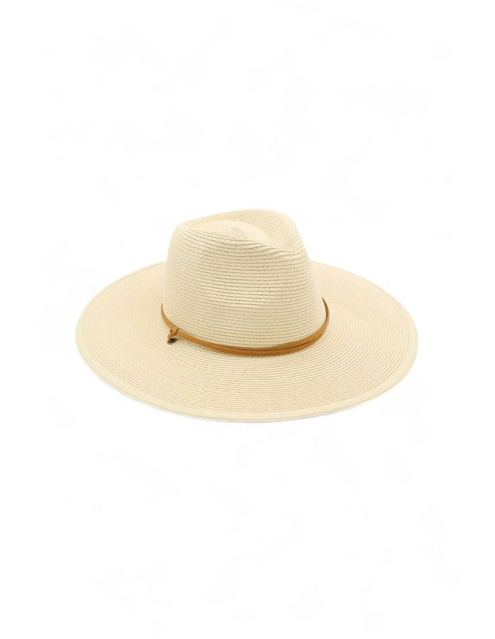 Dina Fedora in Beige image 3