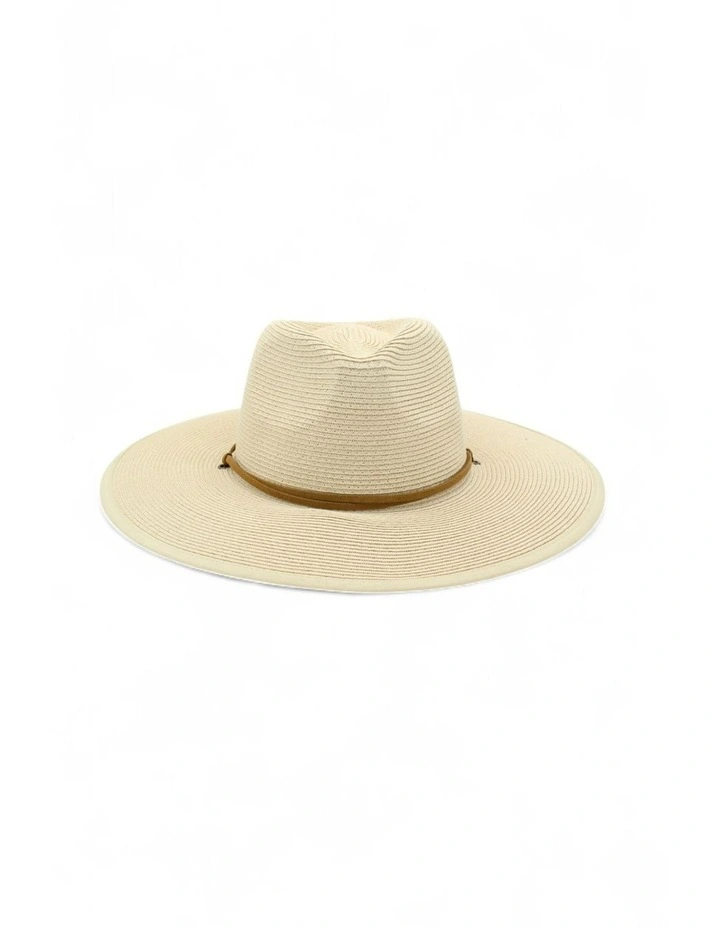 Dina Fedora in Beige image 5