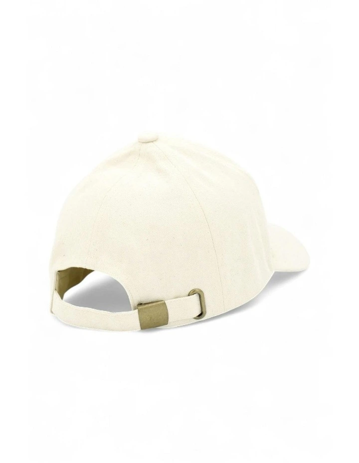 Del Sol Cap in Beige image 5