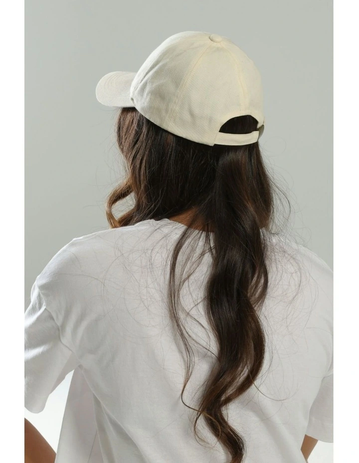 Del Sol Cap in Beige image 7