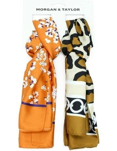 Kathleen Hair Scarf Pack in Multi