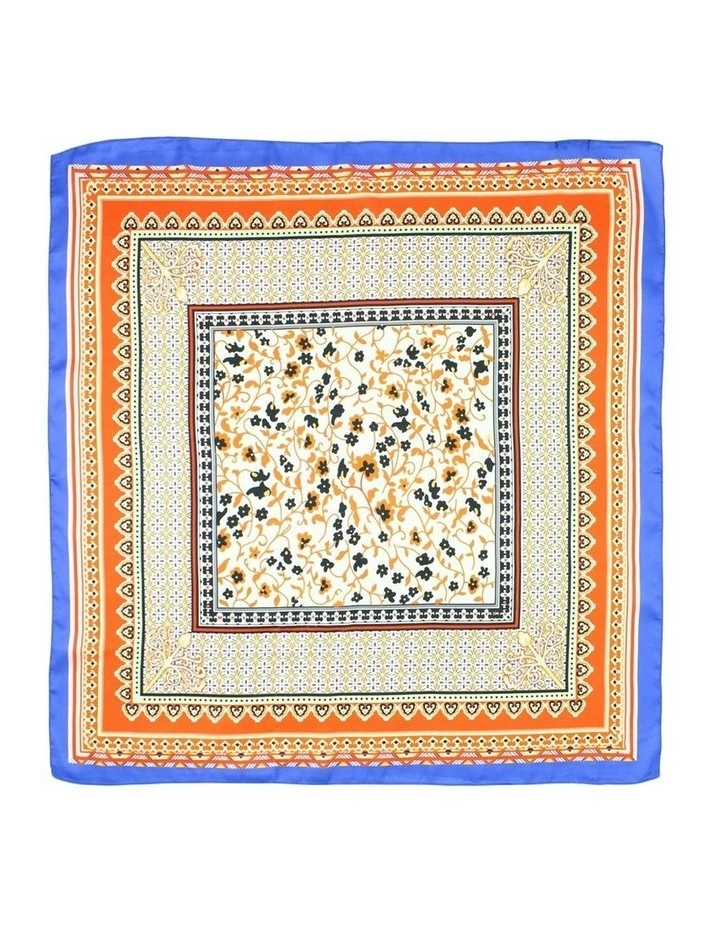 Shae Hair Scarf Pack in Orange and Blue image 2