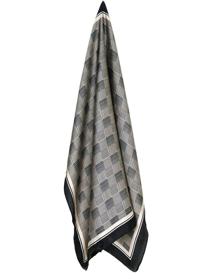 Colette Hair Scarf in Black image 2