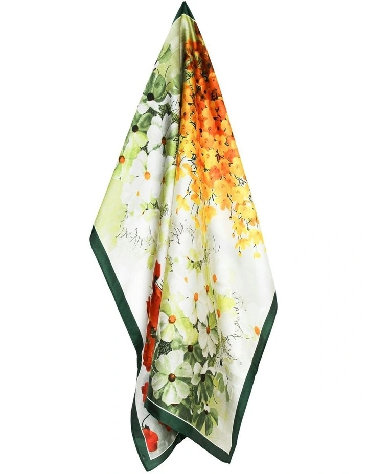 Emilia Hair Scarf in Orange image 2