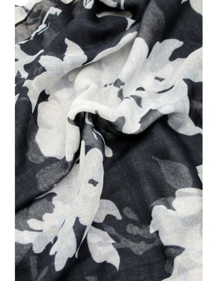 Tallulah Beach Sarong in Black image 3