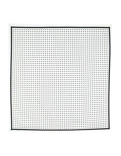 Bridgitte Spots Hair Scarf in White