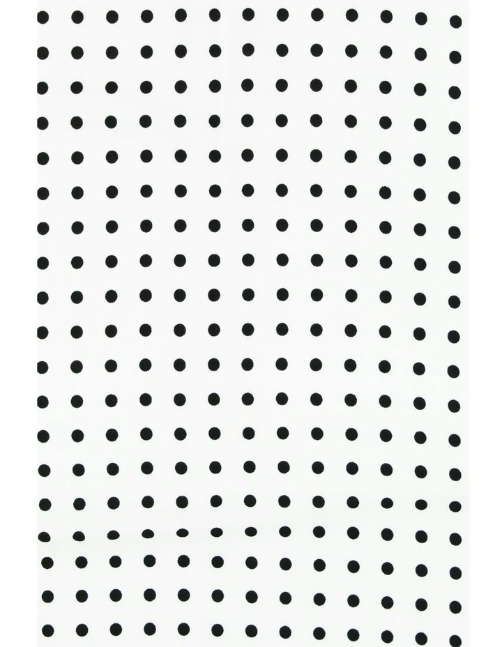 Bridgitte Spots Hair Scarf in White image 3