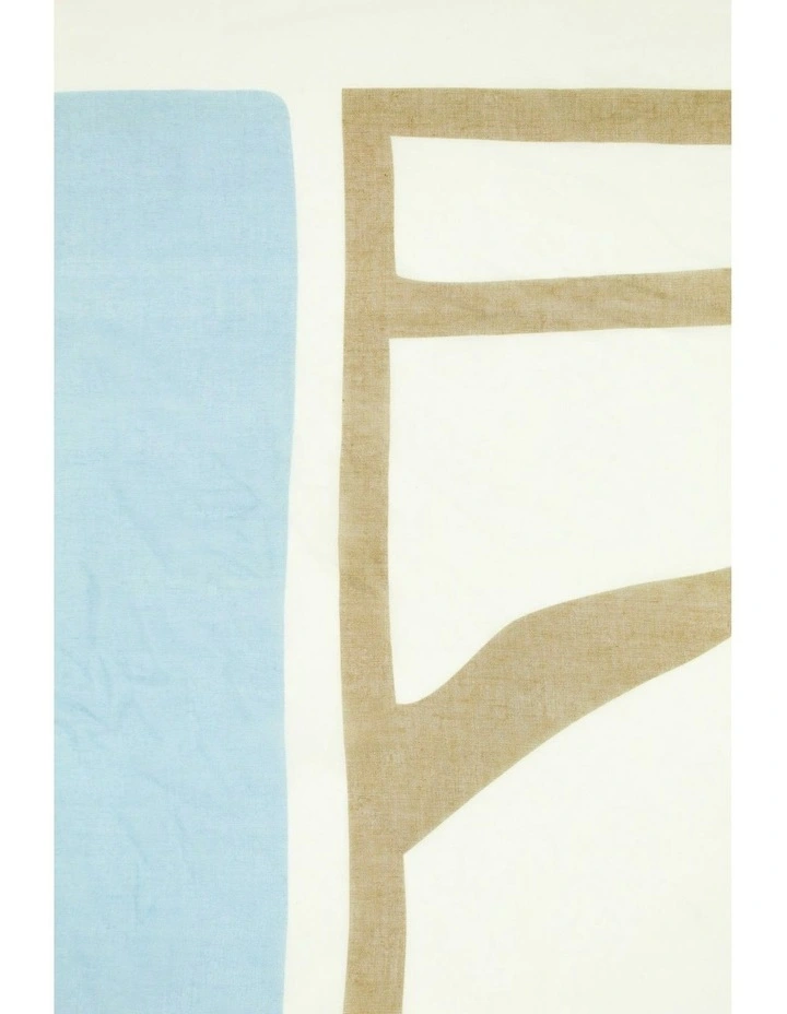 Aquata Beach Sarong in Blue image 4