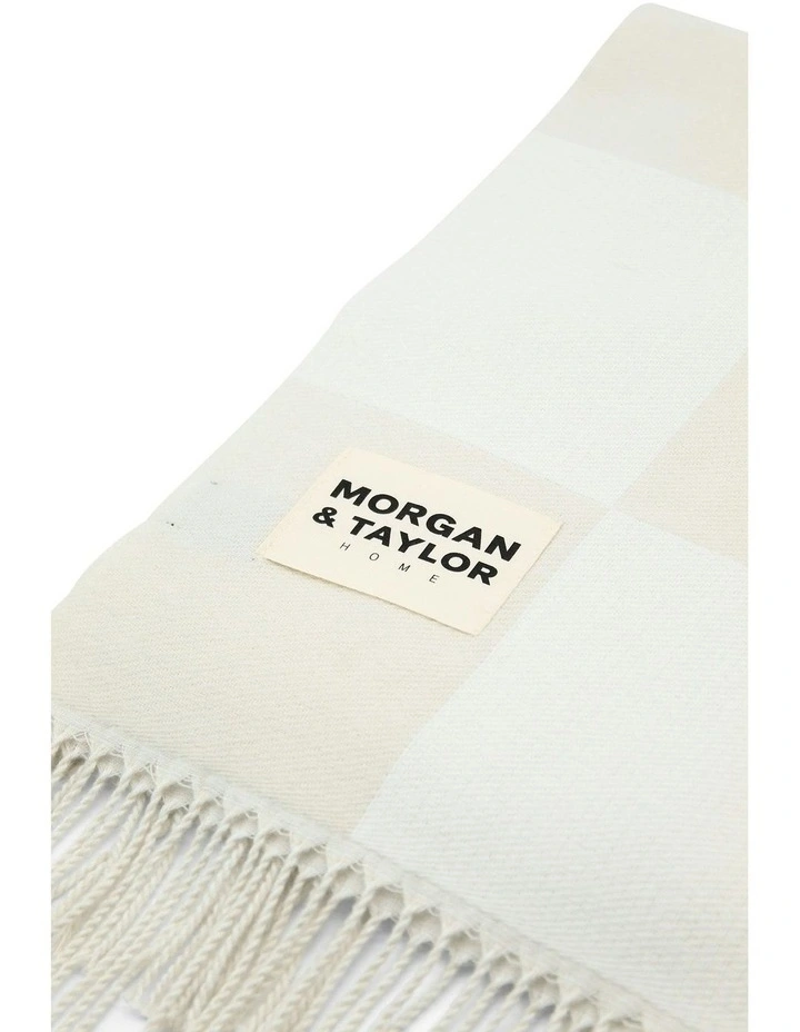 Checkmate Soft Touch Throw Blanket in Grey image 3