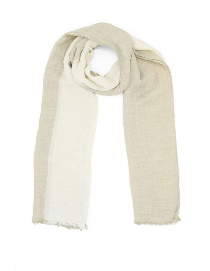 Kit Light Weight Striped Scarf in Multi image 1