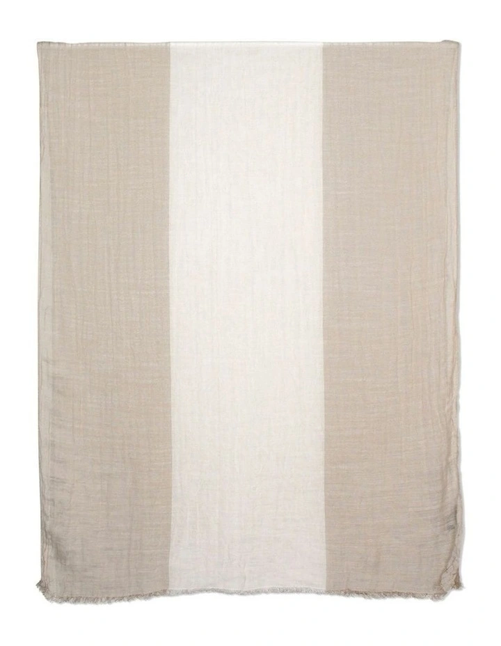 Kit Light Weight Striped Scarf in Multi image 2