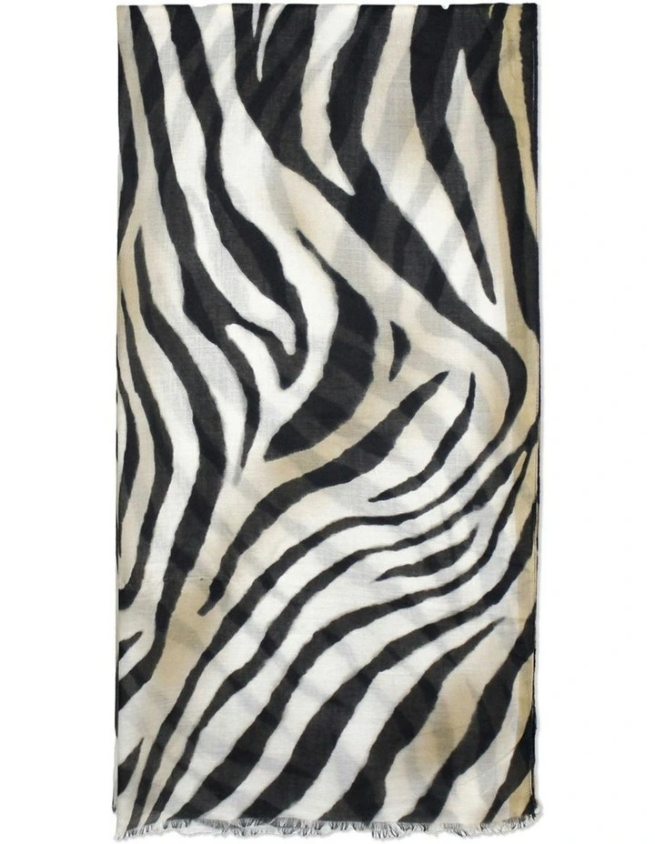 Olinda Light-Weight Scarf in Beige image 2