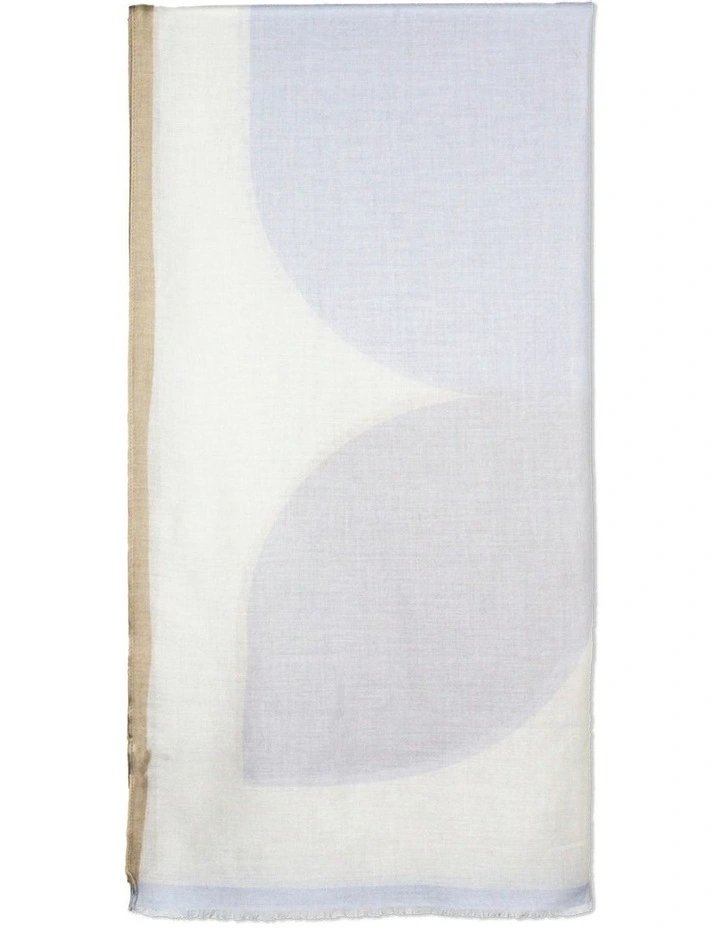 Lotus Light-Weight Scarf in Beige image 3