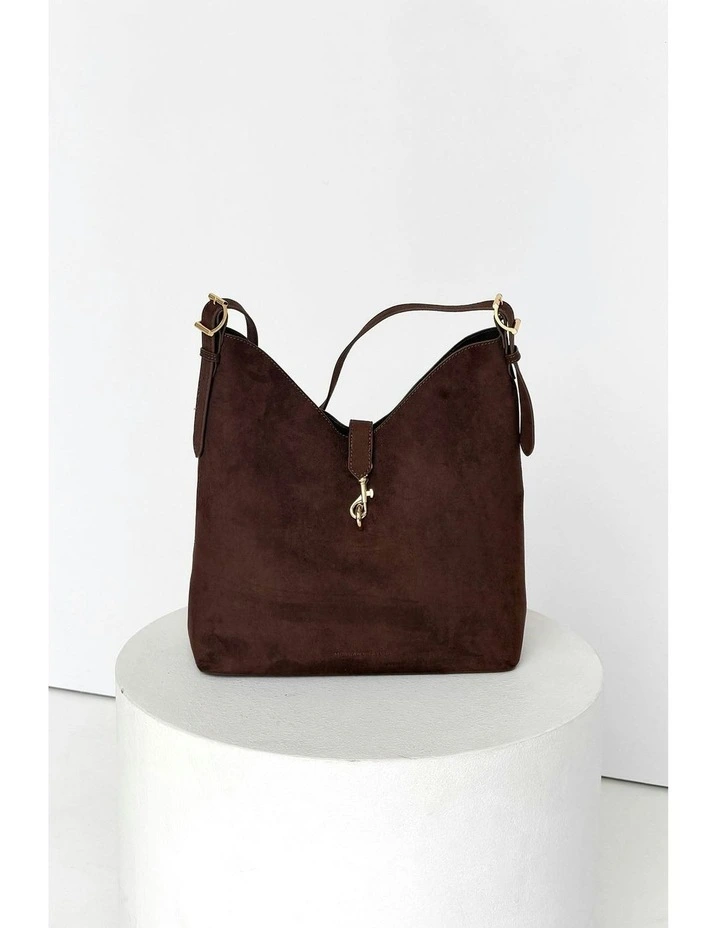 Ailani Shoulder Handbag in Brown image 3