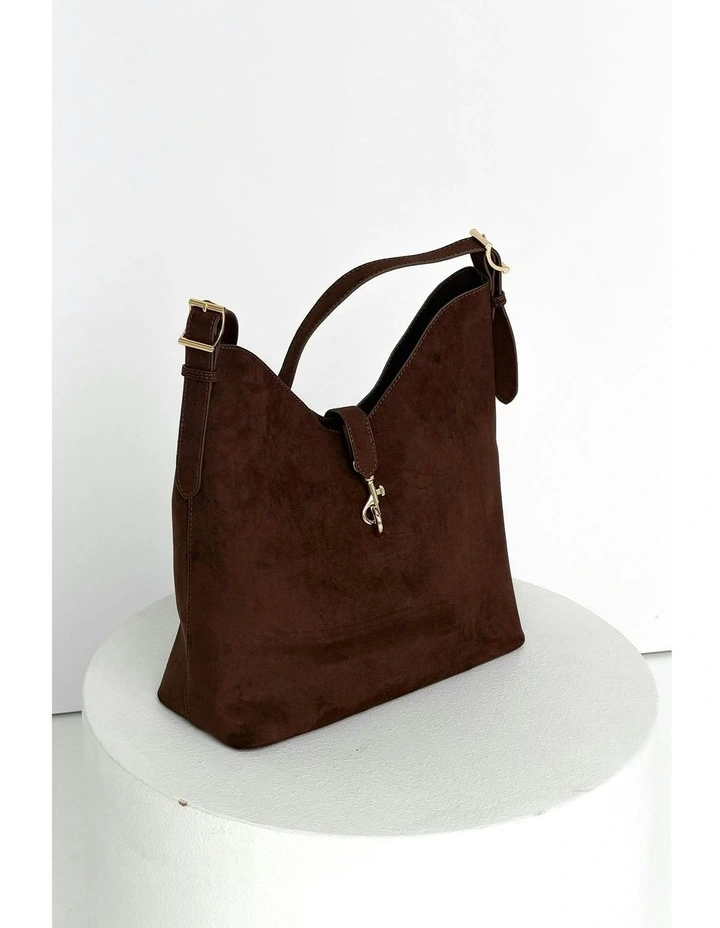 Ailani Shoulder Handbag in Brown image 6