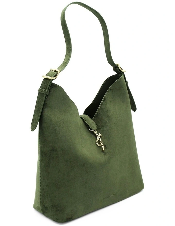 Ailani Shoulder Handbag in Emerald Green image 2