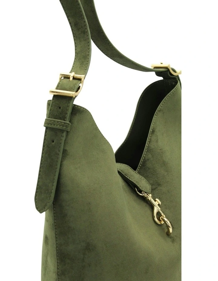 Ailani Shoulder Handbag in Emerald Green image 3