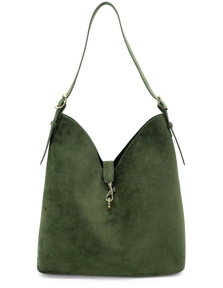 Ailani Shoulder Handbag in Emerald Green image 4