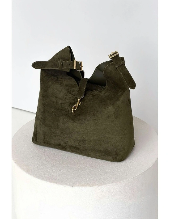 Ailani Shoulder Handbag in Emerald Green image 6