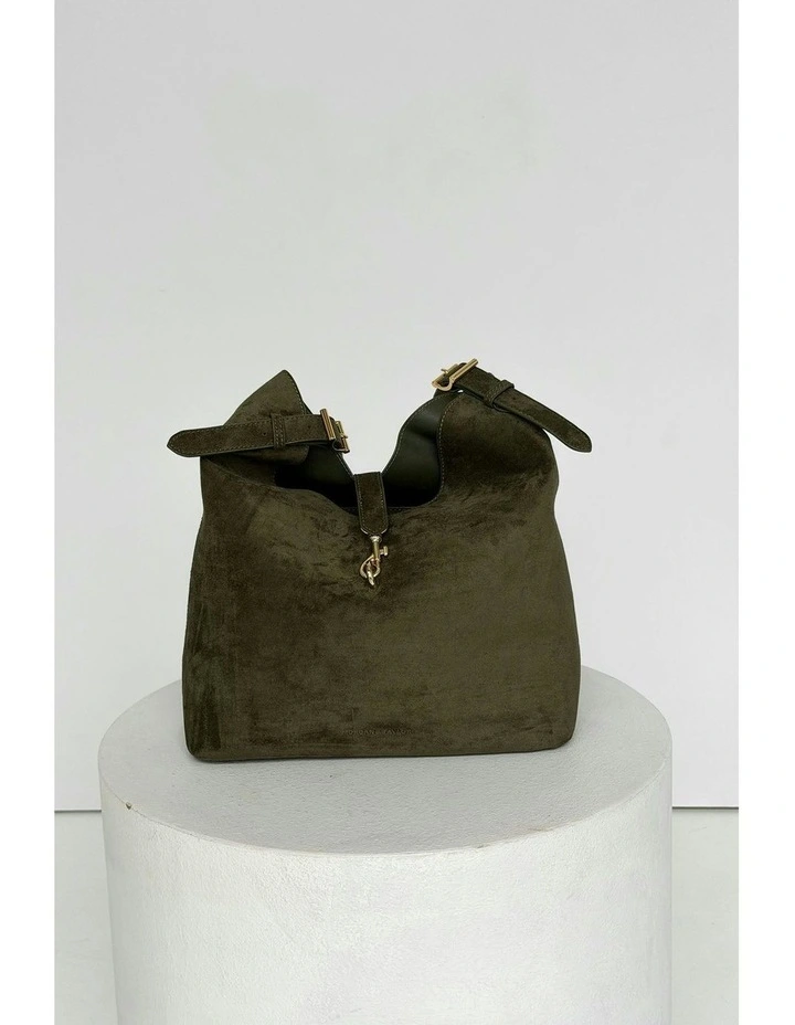 Ailani Shoulder Handbag in Emerald Green image 7