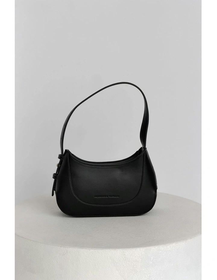 Aurora Shoulder Handbag in Black image 3