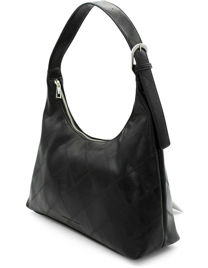 Elsie Shoulder Handbag in Black image 2