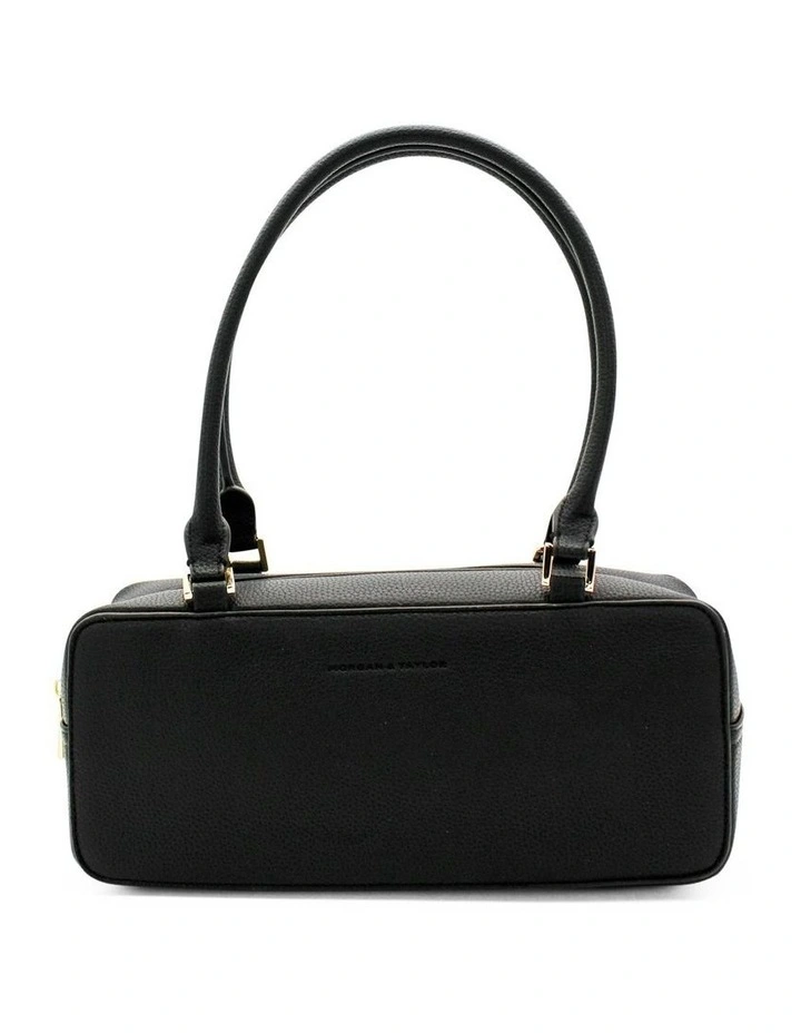 Mackenzie Rectangle Shoulder Handbag in Black image 1
