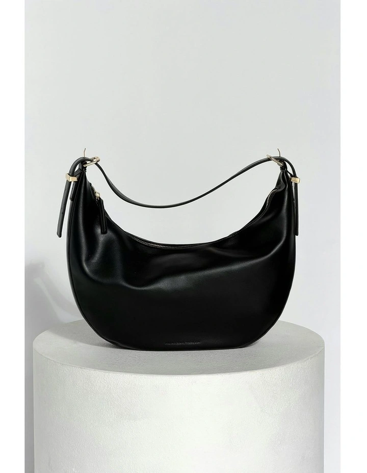 Sawyer Shoulder Handbag in Black image 2