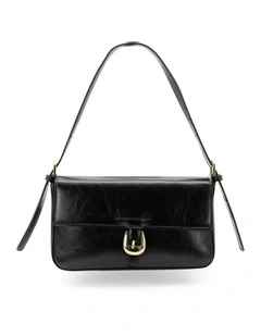Faith Shoulder Handbag in Black