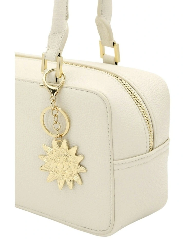 Solstice Bag Charm Keychain in Gold image 5