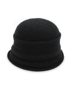 Sadie Woollen Pull On in Black