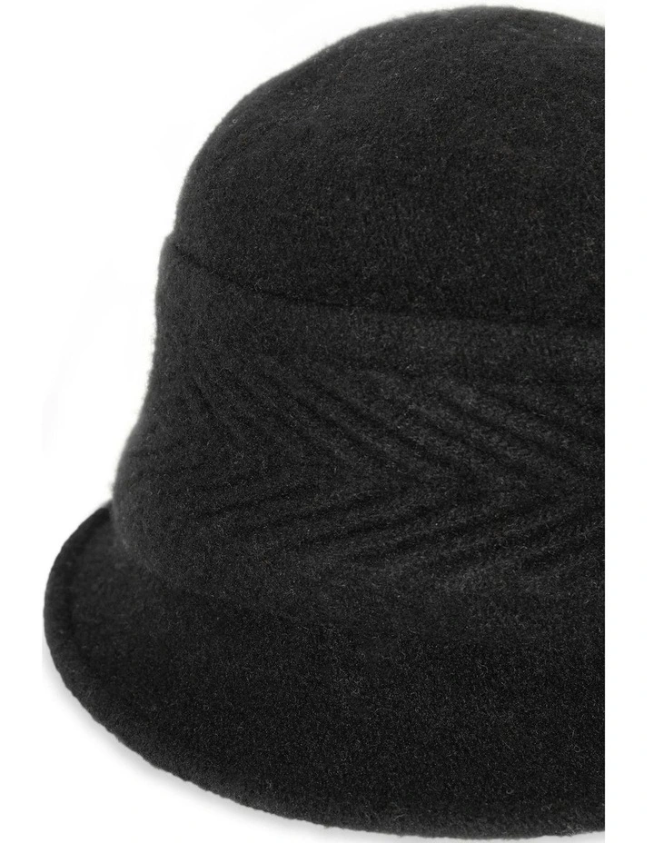 Sadie Woollen Pull On in Black image 4