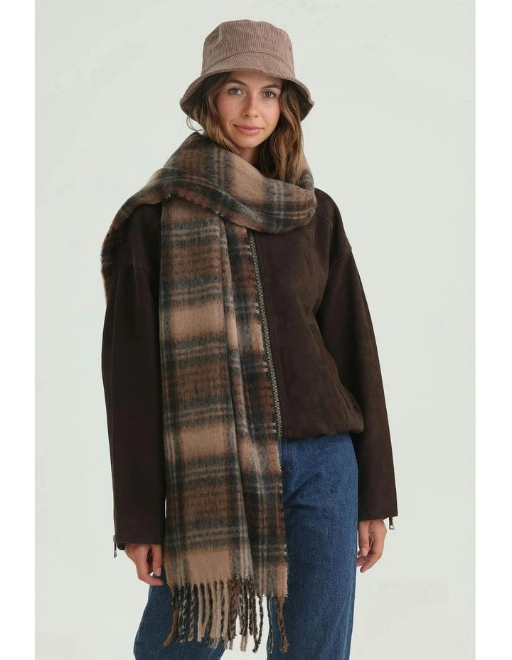 Harley Scarf in Brown image 5