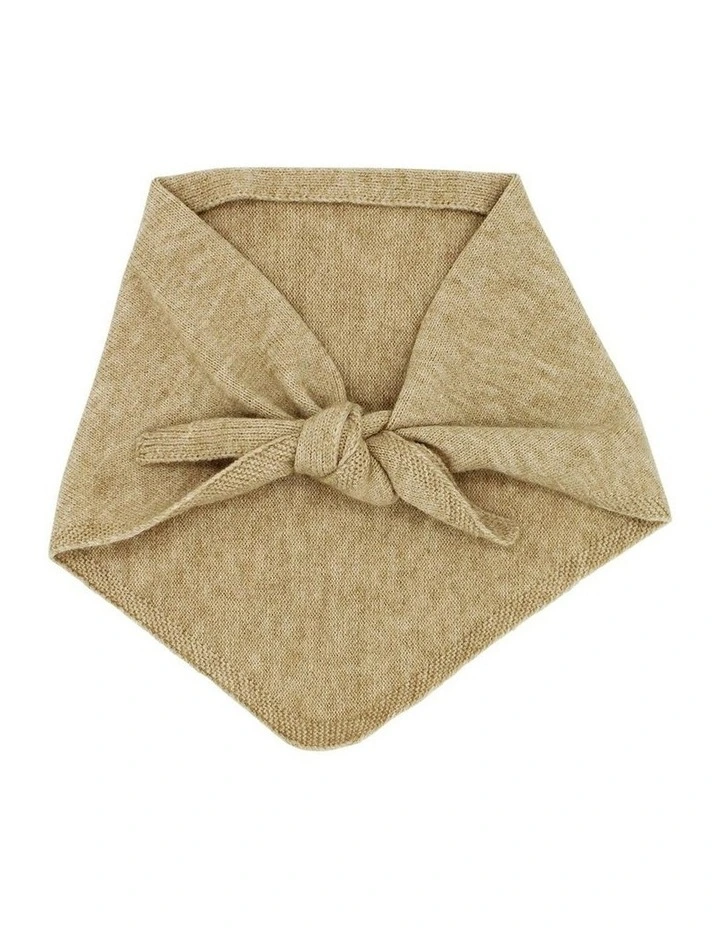 Katrina Triangle Scarf in Beige image 1