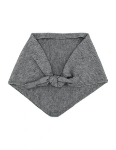 Katrina Triangle Scarf in Grey