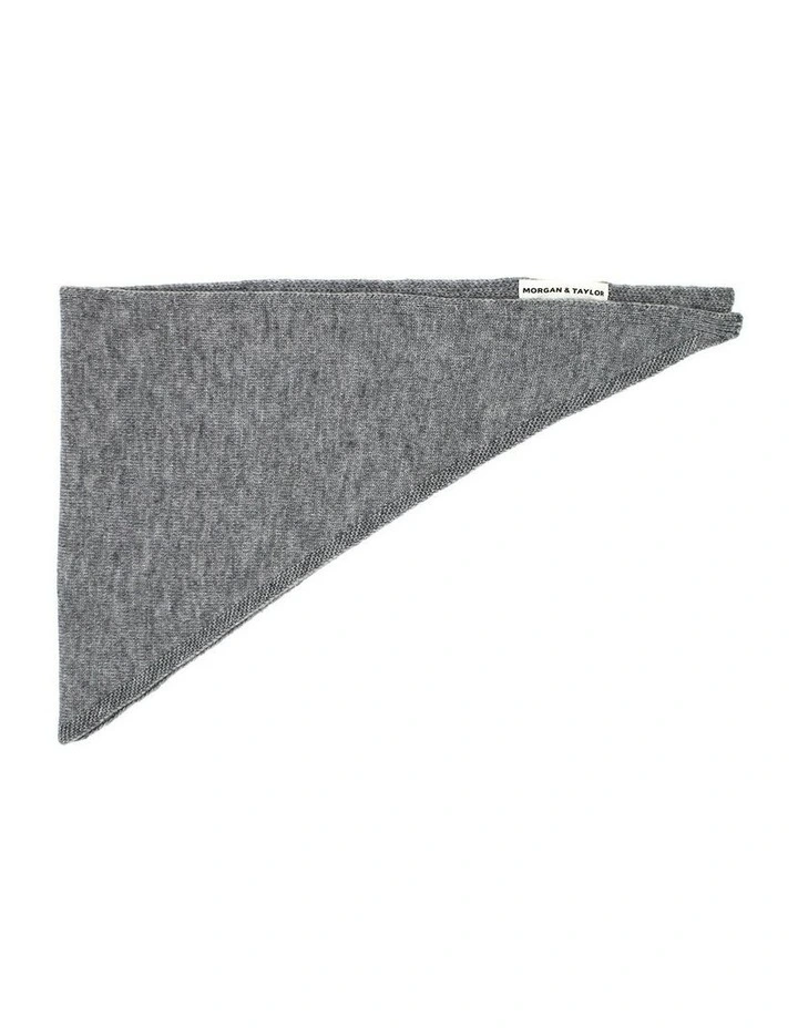 Katrina Triangle Scarf in Grey image 6