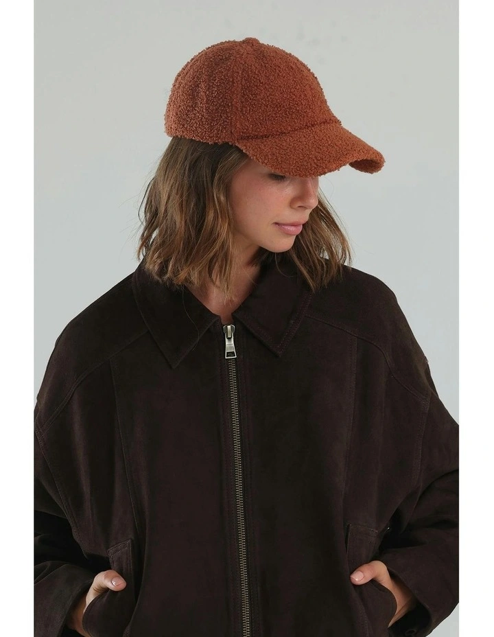 Amiee Cap in Brown image 2