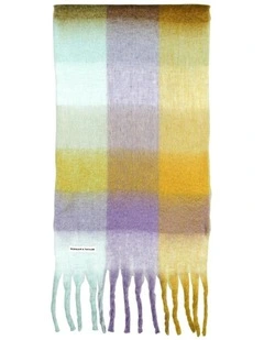 Emma Chunky Check Scarf in Multi