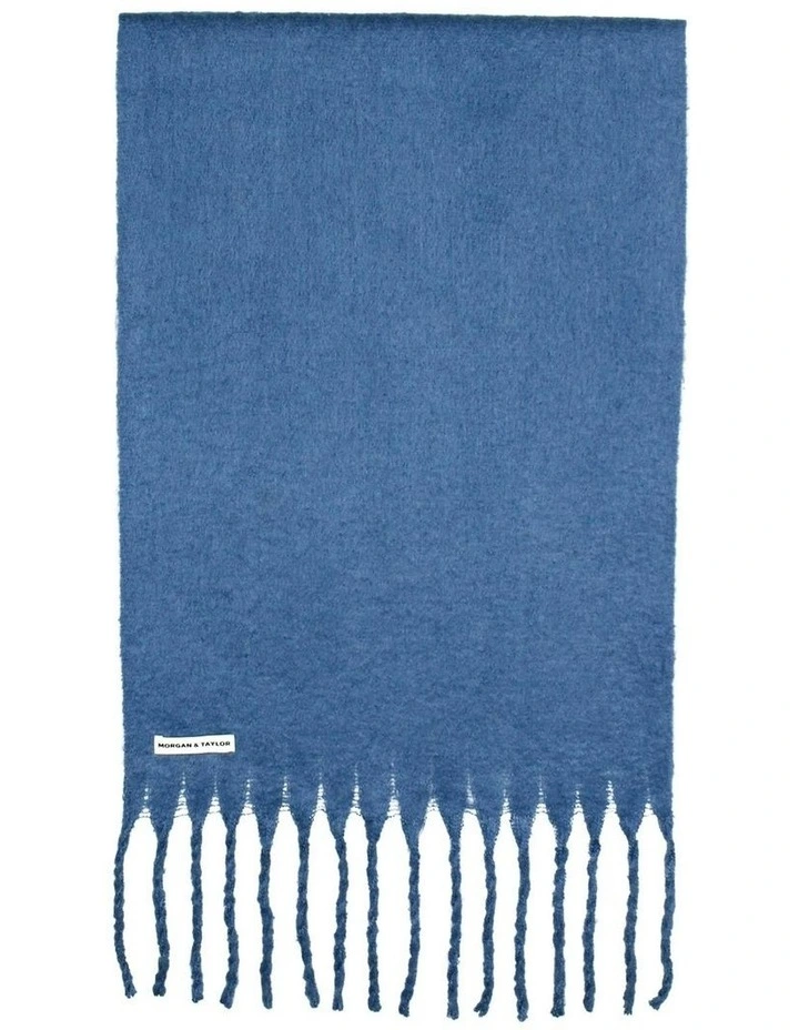 Ella Woven Scarf in Blue image 1