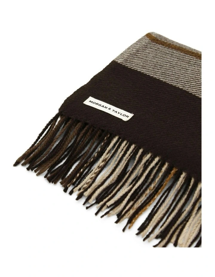 Eden Scarf in Brown image 4