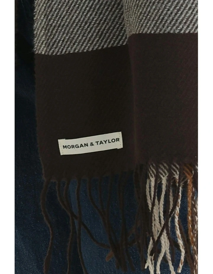 Eden Scarf in Brown image 5