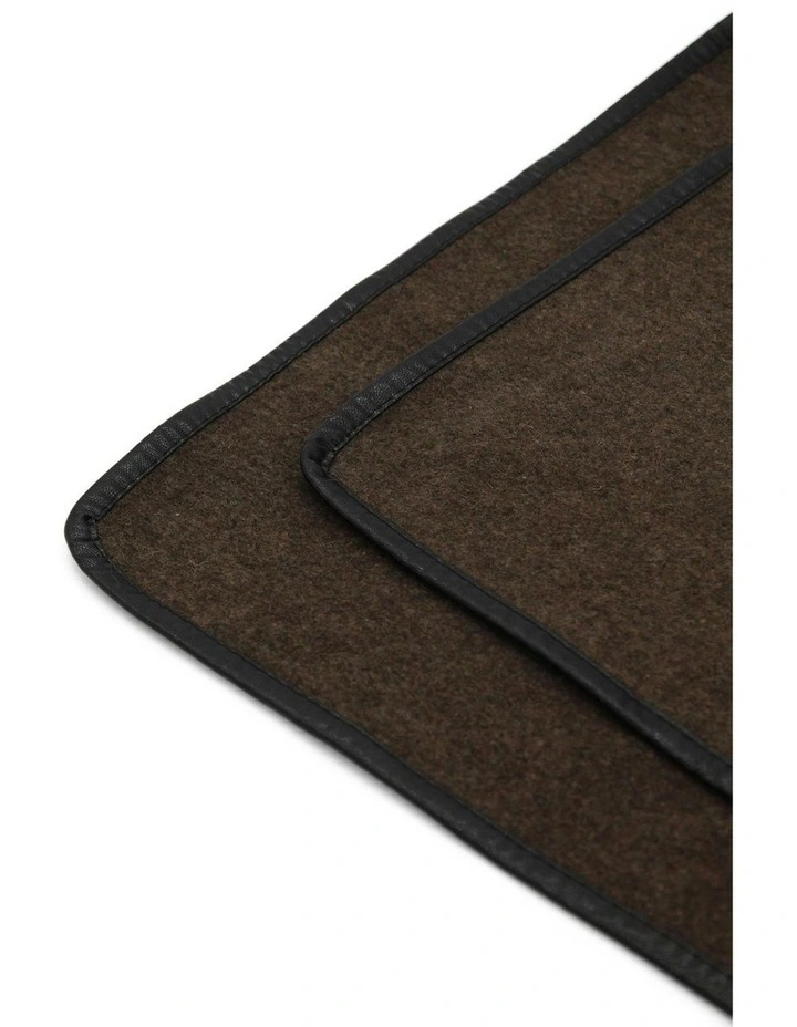 Jane Bias-Edged Poncho Chocolate Brown image 7