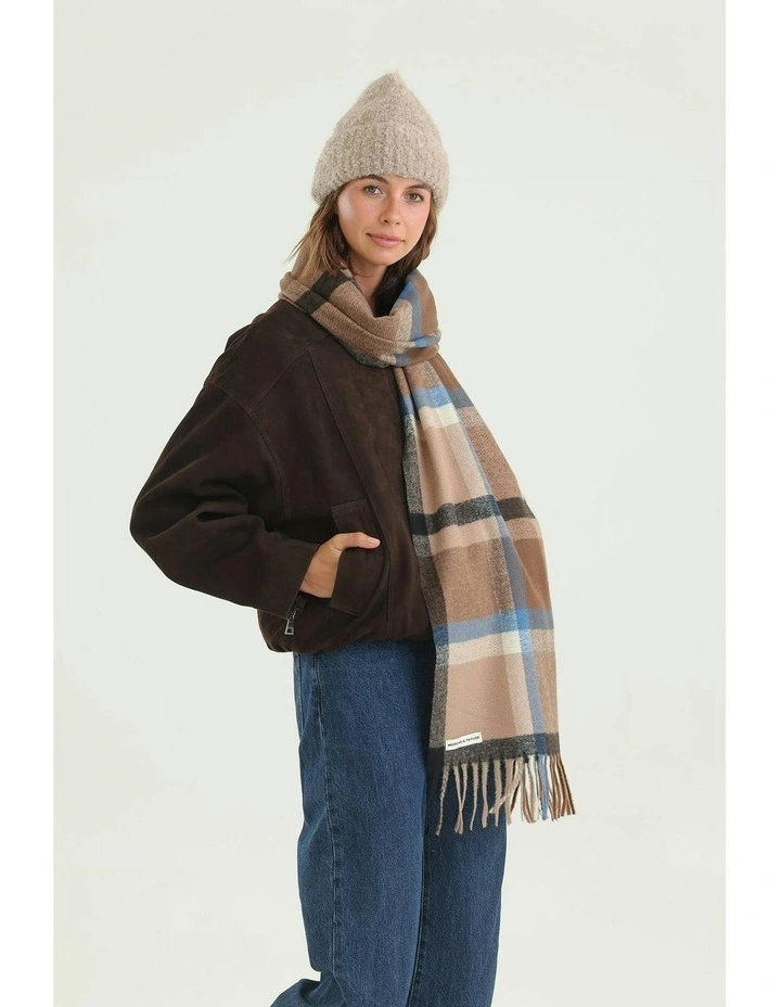 Hana Scarf in Brown image 5