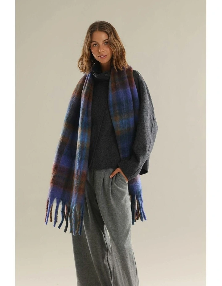 Isabella Scarf in Blue image 2