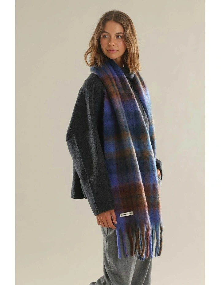 Isabella Scarf in Blue image 3