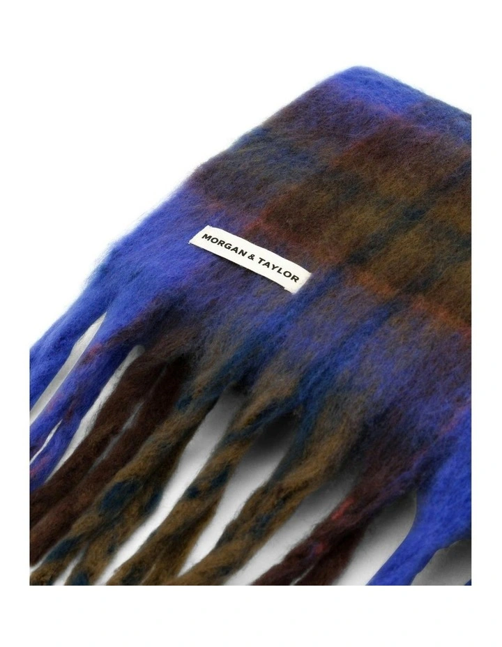 Isabella Scarf in Blue image 4