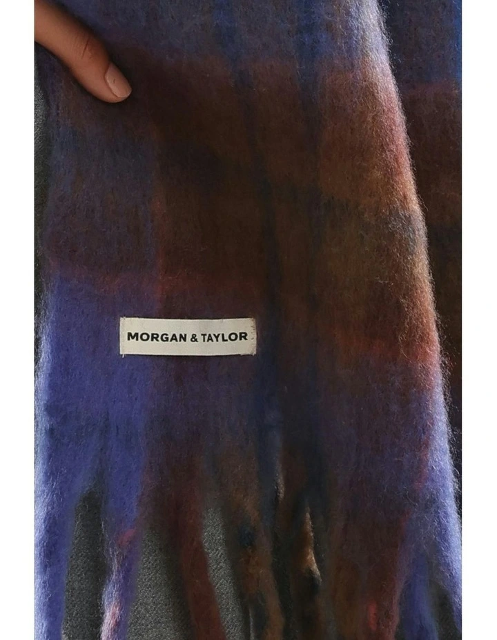 Isabella Scarf in Blue image 6