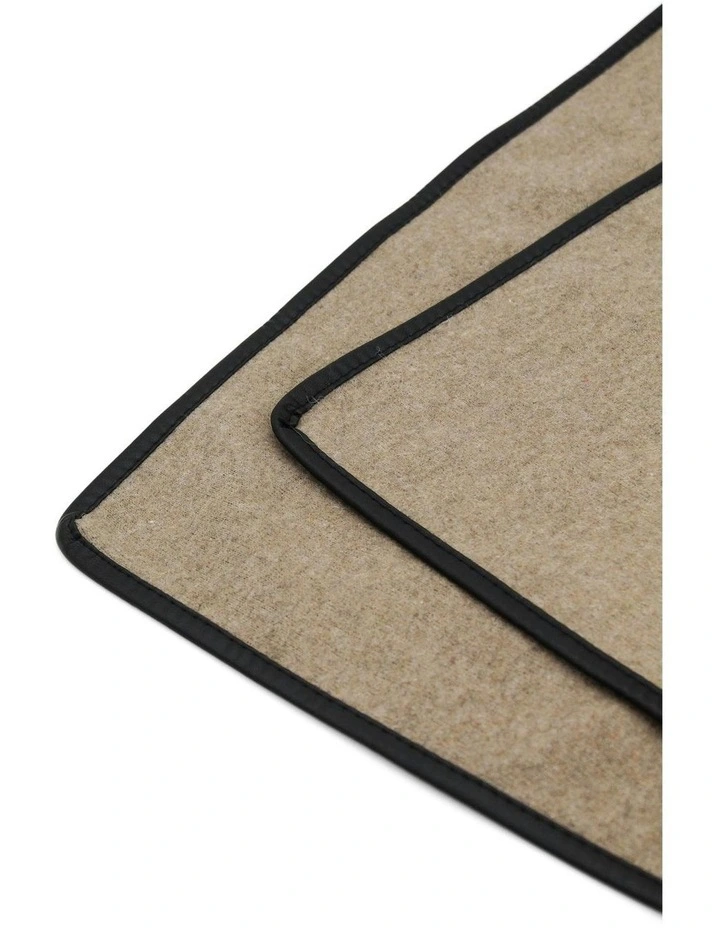 Jane Bias-Edged Poncho in Beige image 7