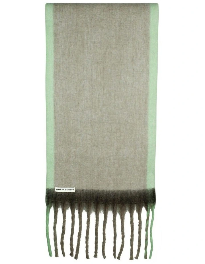 Mya Chunky Scarf in Beige image 1