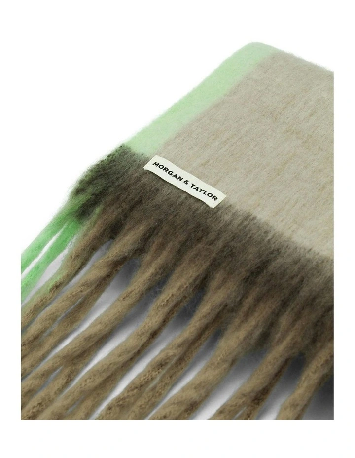 Mya Chunky Scarf in Beige image 6